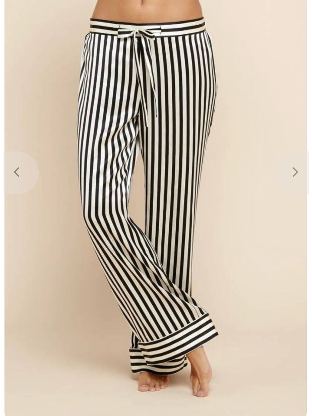 Olivia Von Halle Lila Nila 100% Silk Pajama Pants Size XS (Size 1)